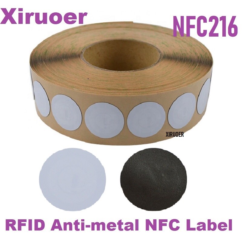 Xiruoer-1000pcs 25mm Anti-metal NFC ƼĿ 13.56mhz I..